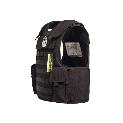 NIJ IIIA Bulletproof Point Blank Ballistic Vest Black Tactical Jacket