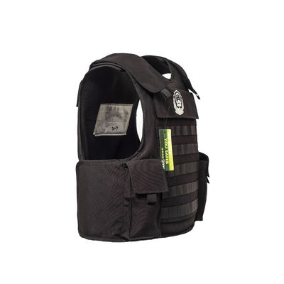 NIJ IIIA Bulletproof Point Blank Ballistic Vest Black Tactical Jacket
